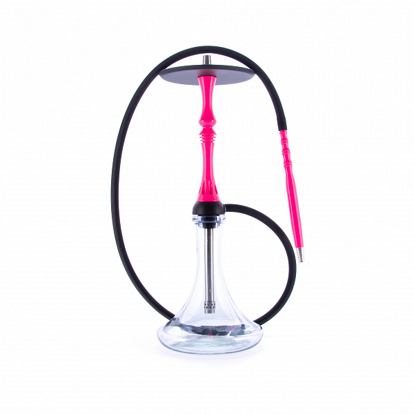 Кальян Alpha Hookah Kappa Rose Fluor (Розовый, 56 см) в Калининграде