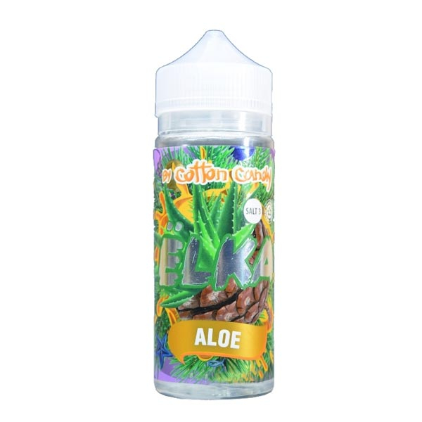 Жидкость Cotton Candy ЁLKA ALOE (Хвоя С Мятой И Алоэ) (120 мл, 0 мг/мл) в Калининграде