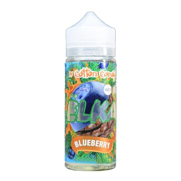 Жидкость Cotton Candy ЁLKA BLUEBERRY (Хвоя С Мятой И Черникой) (120 мл, 0 мг/мл) в Калининграде