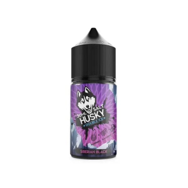 Жидкость Husky salt Double ice Siberian Black (Малина ежевика мята) (30 мл, 20 мг/мл) в Калининграде