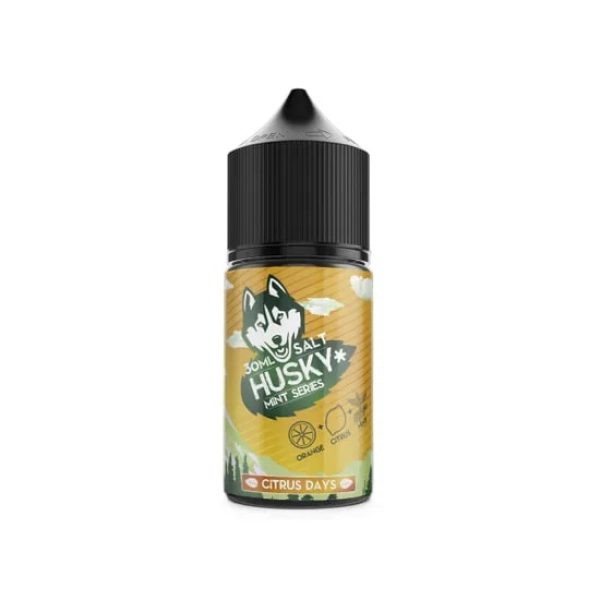 Жидкость Husky salt Mint series Citrus Days (Мороженное апельсин мята) (30 мл, 20 мг/мл) в Калининграде