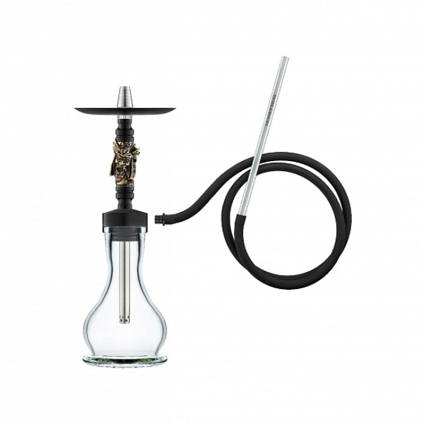 Кальян Honey Sigh Mini Dark Exclusive Samurai Серебристый (38 см) в Калининграде