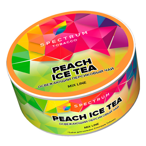 Табак Spectrum Mix Line Peach ice tea (Освежающий персиковый чай) 25 гр в Калининграде