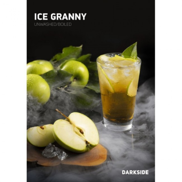 Табак Darkside Core Ice Granny (Ледяное Зеленое Яблоко) 100 гр в Калининграде