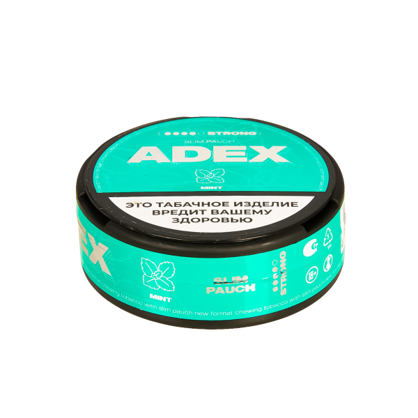 Жевательный табак ADEX Strong Slim Mint 9 грамм в Калининграде