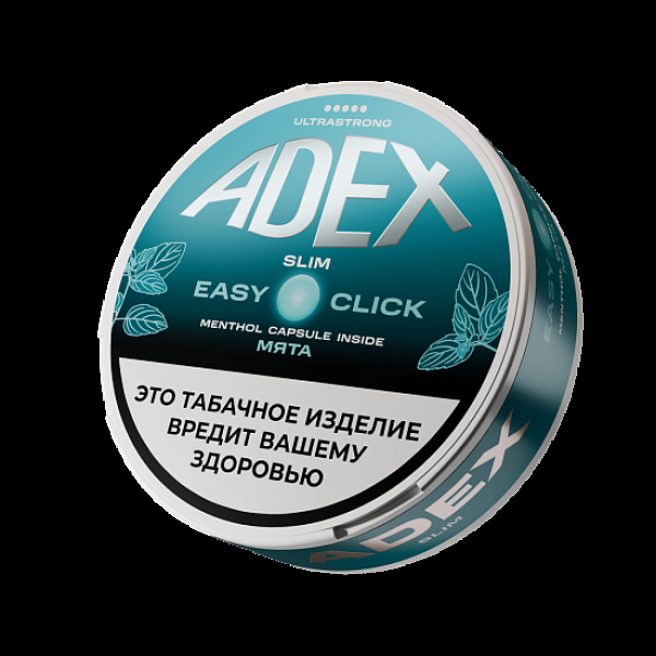 Жевательный табак Adex Click Slim  Мята Ментол 9 грамм в Калининграде