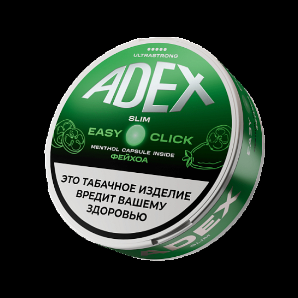 Жевательный табак Adex Click Slim  Фейхоа Ментол 9 грамм в Калининграде