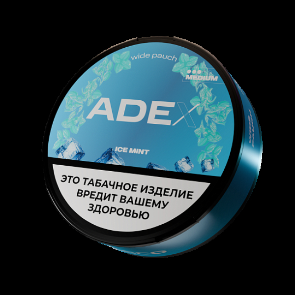 Жевательный табак Adex Medium Wide  Ментол Мята 12 грамм в Калининграде