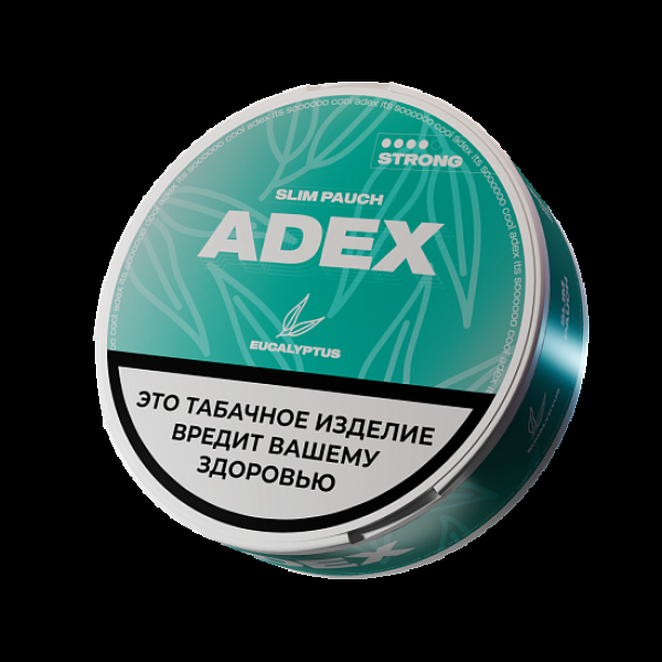 Жевательный табак Adex Strong Slim  Эвкалипт  9 грамм в Калининграде