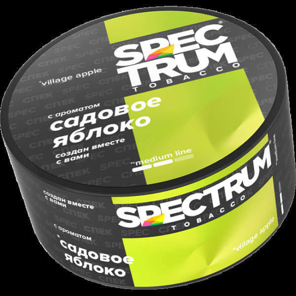 Табак Spectrum Medium Line Village Apple 25 грамм в Калининграде