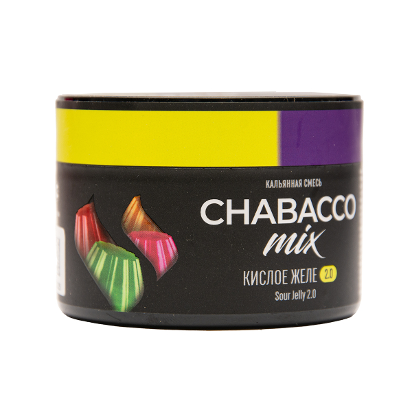 Бестабачная смесь Chabacco Mix Medium Sour Jelly 2.0 50 грамм в Калининграде