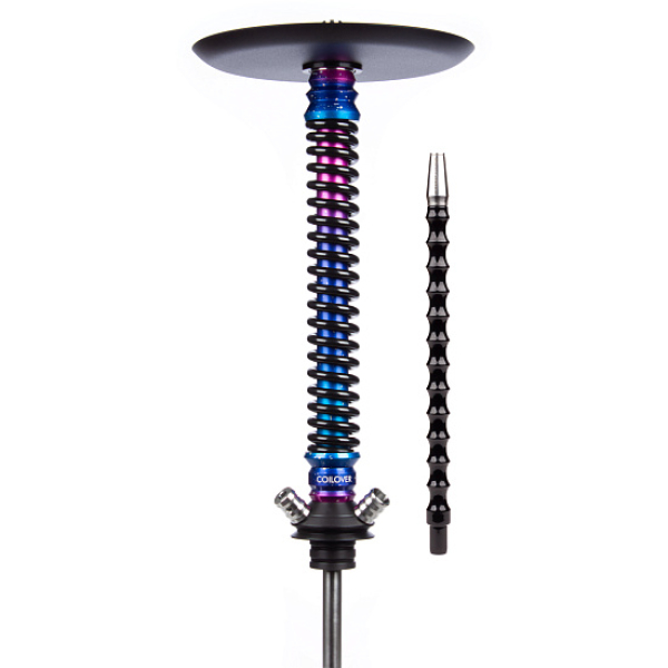 Кальян Mamay Customs Coilover Big Anod Blue Space Черный Глянец в Калининграде