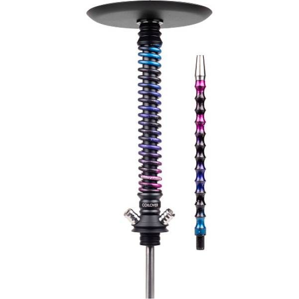 Кальян Mamay Customs Coilover Big Anod Черный Мат Dark Space в Калининграде