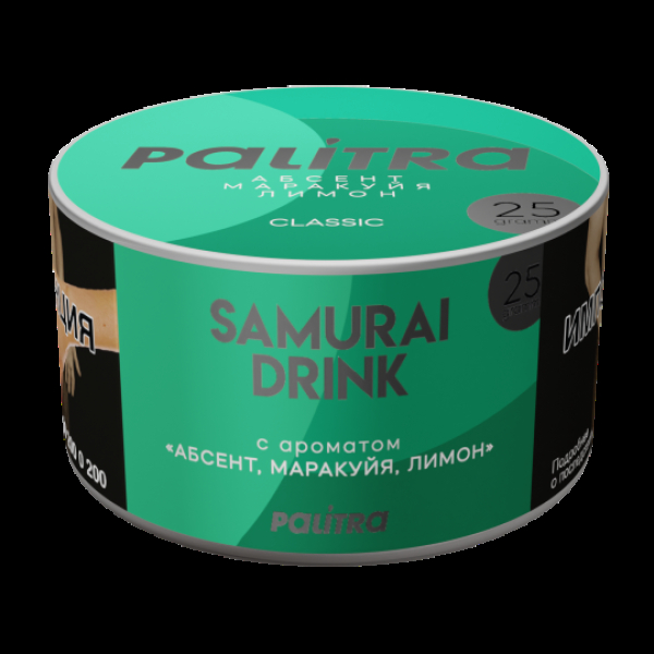 Табак Palitra Samurai Drink Напиток Самурая 25 грамм в Калининграде