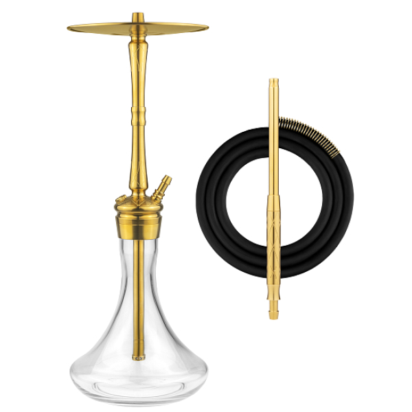 Кальян Hoob Go Pro Gold Фурнитура Gold Prima Быстросъёмное Блюдце в Калининграде