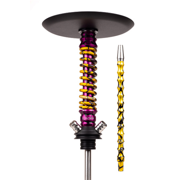 Кальян Mamay Customs Coilovers Mini Special Anod Purple Splash Gold Splash в Калининграде
