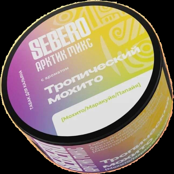 Табак Sebero Арктик Микс Тропический Мохито Мохито Маракуйя Папайя 100 грамм в Калининграде