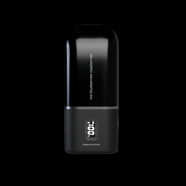 Электронка Soak 13 Ice Blueberries Raspberries Ледяная Черника Малина 13000 затяжек в Калининграде