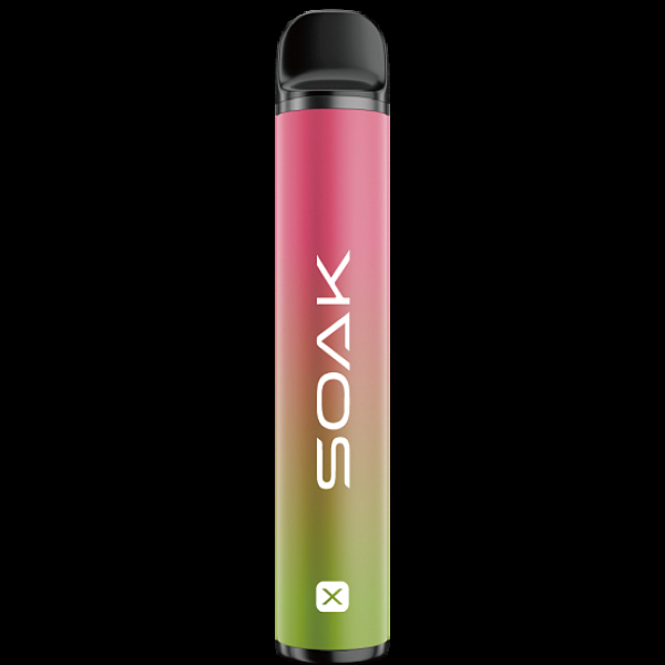 Электронка Soak X Raspberry Soda Малиновая Газировка 2200 затяжек в Калининграде