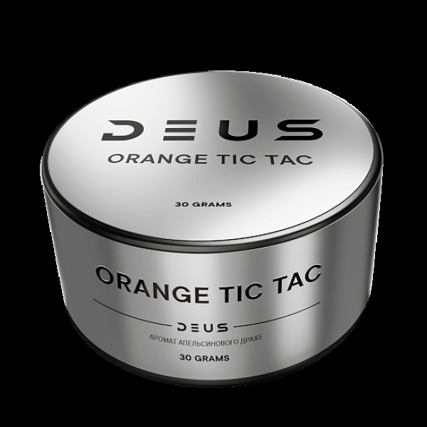 Табак Deus Orange Tic Tac Апельсиновое Драже 30 грамм в Калининграде